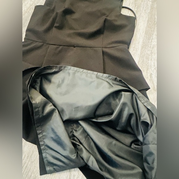 CALVIN KLEIN Elegant Formal Black Belted Dress size 12 Excellent Condition - Picture 12 of 14